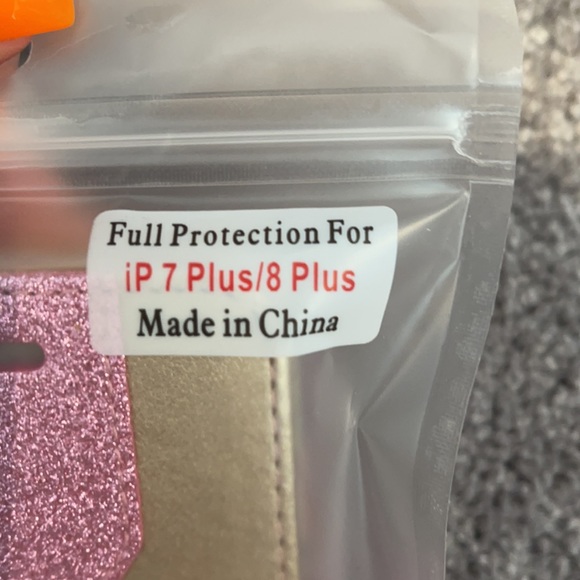 Pink and Gold Phone Case - Picture 2 of 3